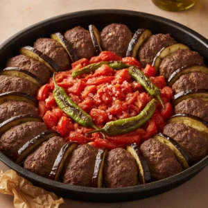 Tepsi Patlıcan Kebabı